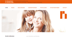 Desktop Screenshot of praxis-hoyer.de