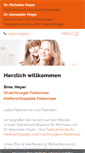 Mobile Screenshot of praxis-hoyer.de